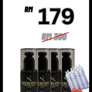 4 Botol - Minyak Merong